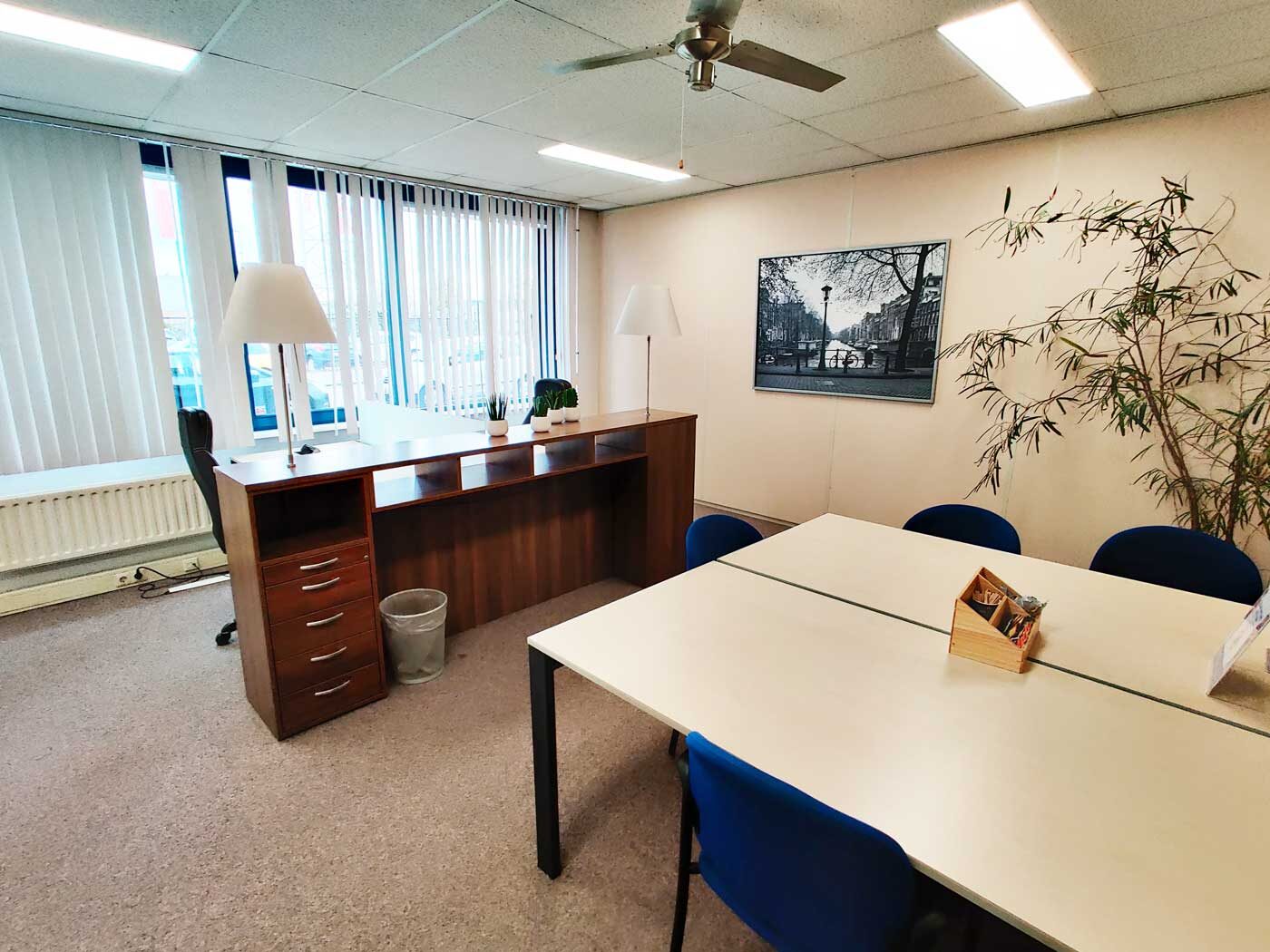 Flexible desks in Breda